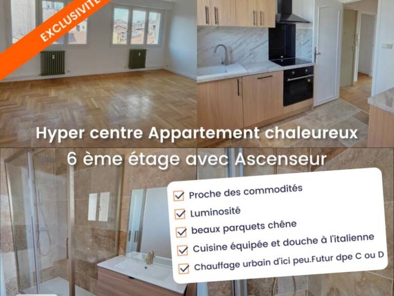 APPARTEMENT DE TYPE 3  79 M² ,  RENOVE AVEC GOUT AU 6 EME ETAGE ET AVEC ASCENSEUR - — photo 1