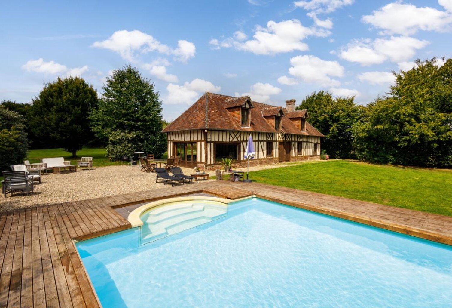 Propriete Équestre avec maison d’amis et piscine proche de Bernay — photo 1