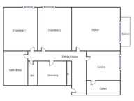 Appartement de 80m2 à louer sur La Souterraine — photo 4
