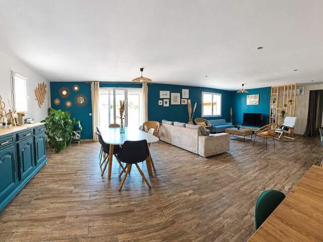 MOUSSAN – Villa familiale de plain-pied 150 m² – 4 chambres – Piscine – Garage – DPE A — photo du bien