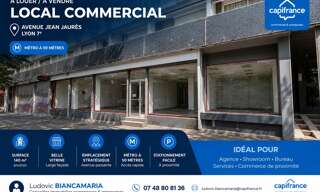 Commerce 5 Pièces 140 m² à louer à Lyon 7 (69007)