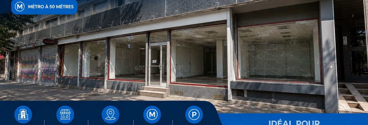 Commerce 5 Pièces 140 m² à louer à Lyon 7 (69007)