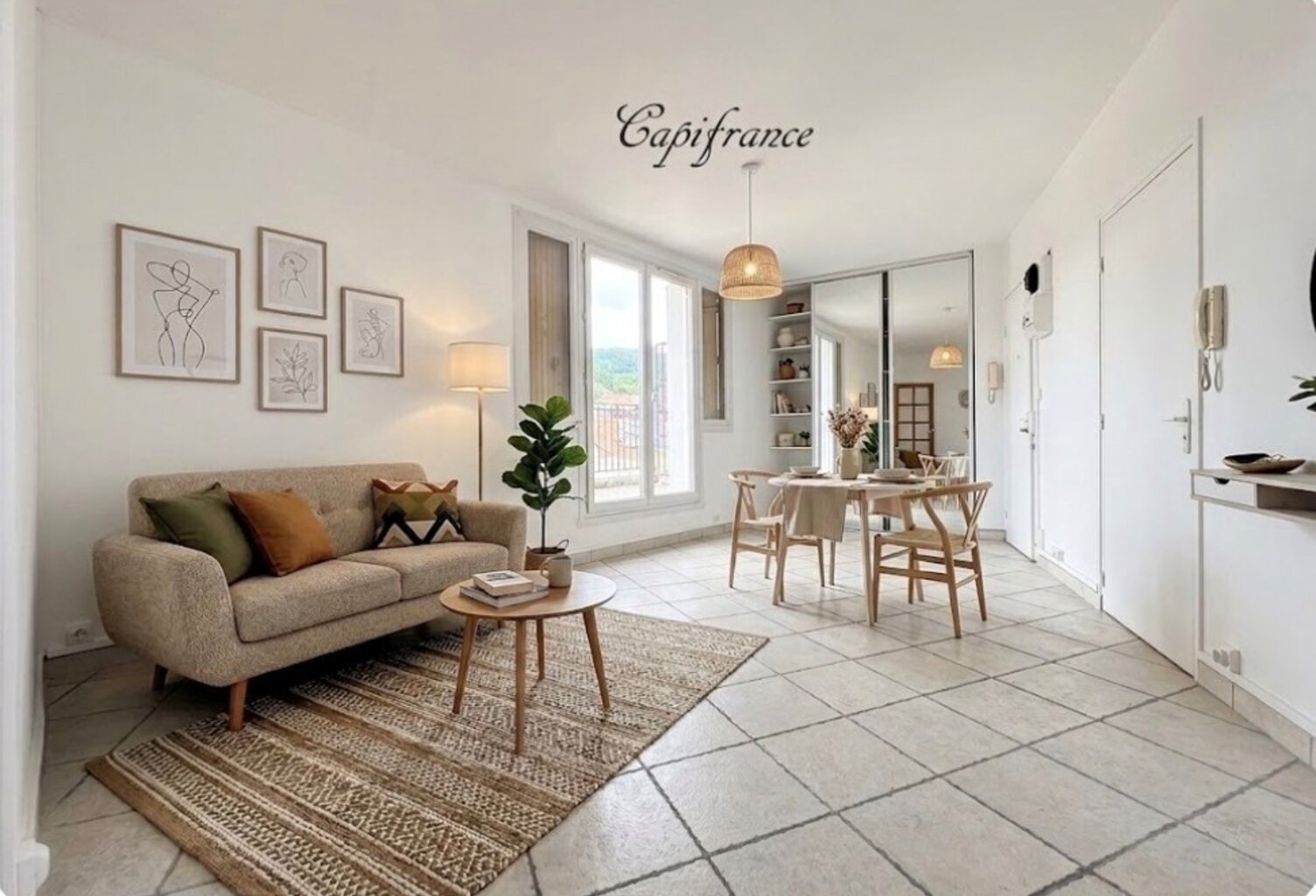 Appartement à vendre 1 pièce avec terrasse — photo 1