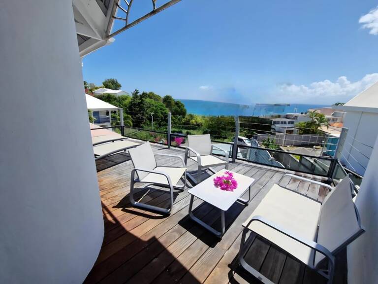VUE MER PANORAMIQUE VILLA  PLAGE A PIED PISCINE GARAGE — photo 1