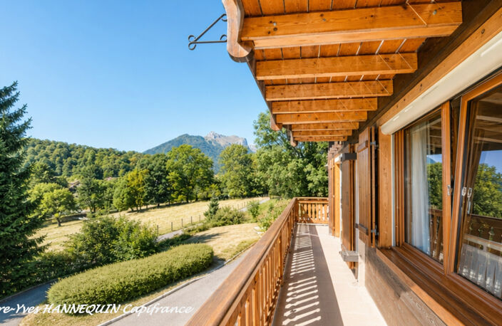 Chalet avec vue panoramique, piscine chauffée et T2 indépendant — photo 2