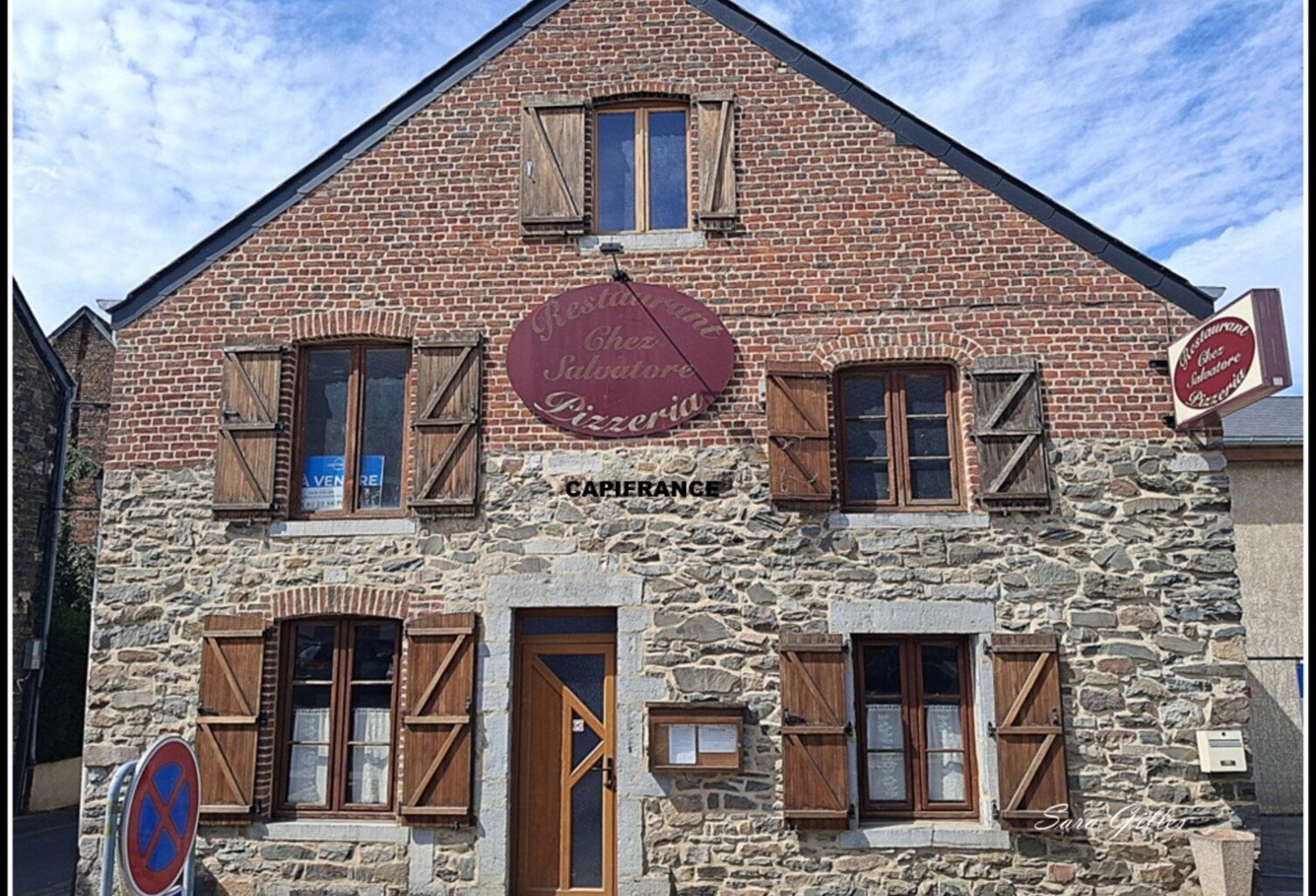 Ancienne Pizzeria et appartement rénové à vendre VIREUX WALLERAND (08) — photo 1