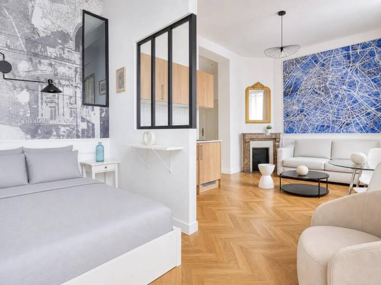 NANTERRE – ENSEMBLE DE DEUX T1 BIS RÉNOVÉS — photo 1
