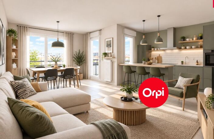 À Vendre - Saint Priest Centre Ville - Appartement type 3 - 2 chambres - 71m2 - stationnement — photo 2