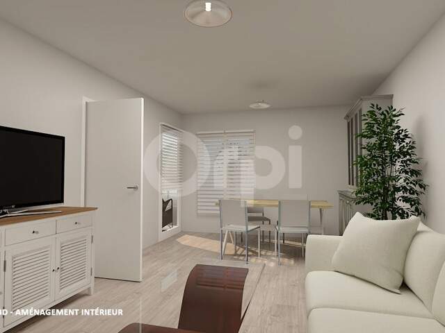 Appartement 2 pièces avec balcon et box  À Vendre centre ville de Vernouillet — photo du bien