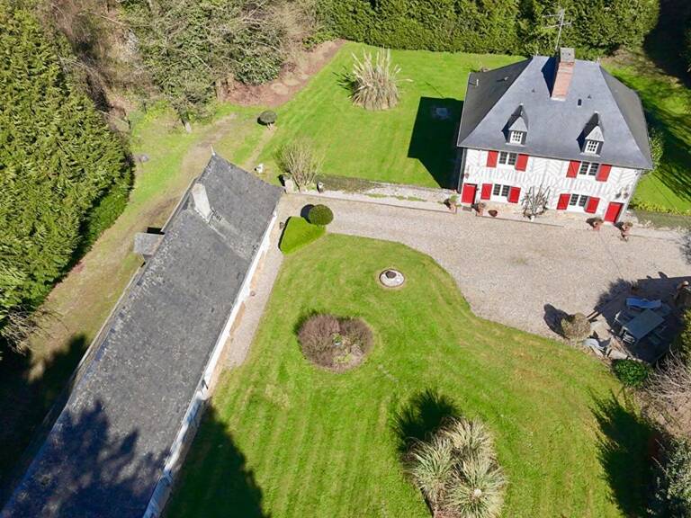 Maison Normande et sa longère en dépendance , sur 1 hectare, bordé d'un ruisseau — photo 1