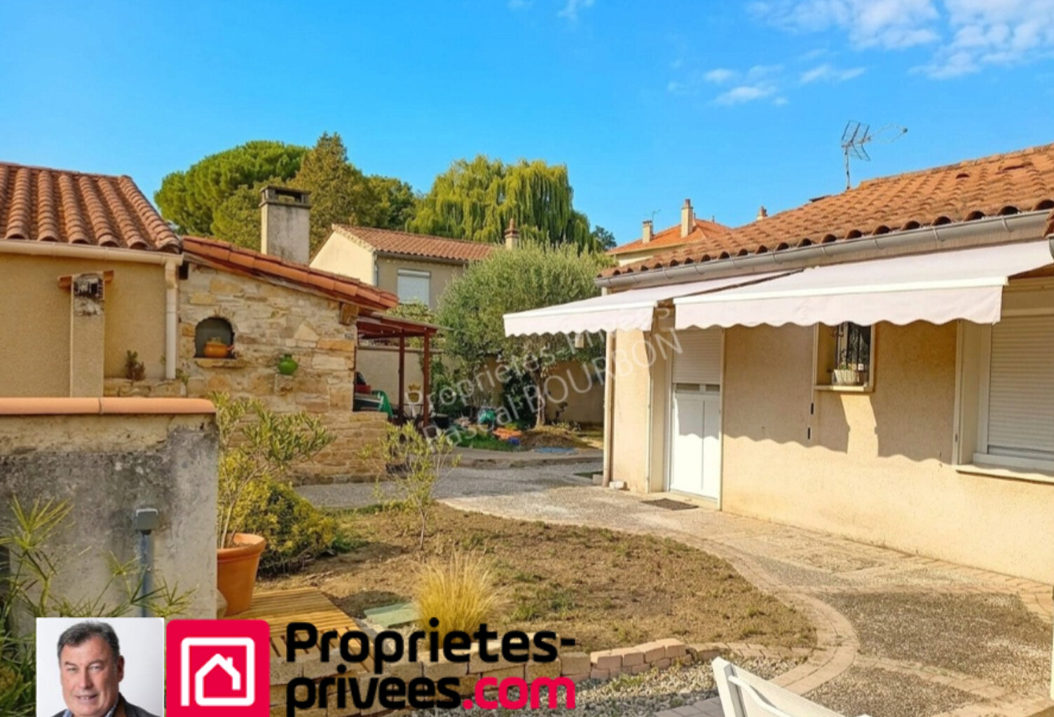 Maison Limoux Plain pied 5 pièces 3 CH de114 m2 jardin garage cave — photo 1