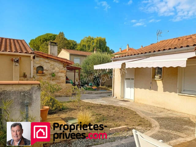 Maison Limoux Plain pied 5 pièces 3 CH de114 m2 jardin garage cave — photo du bien