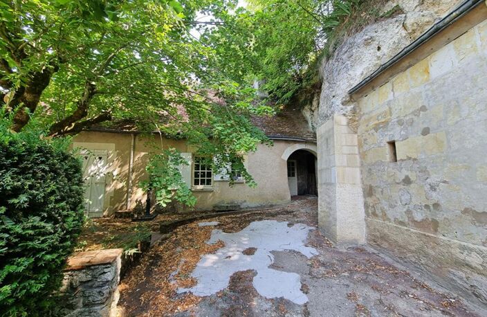 MANOIR A LA CHARTRE SUR LE LOIR  ET SES CAVES EXCEPTIONNELLES — photo 3