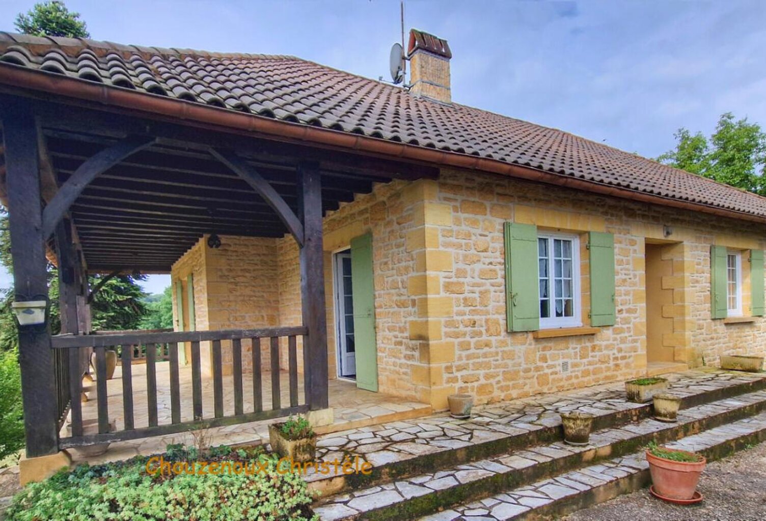 24370  Veyrignac : Maison en pierre du paysavec studio ,10 pièce(s) 194 m2 — photo 1