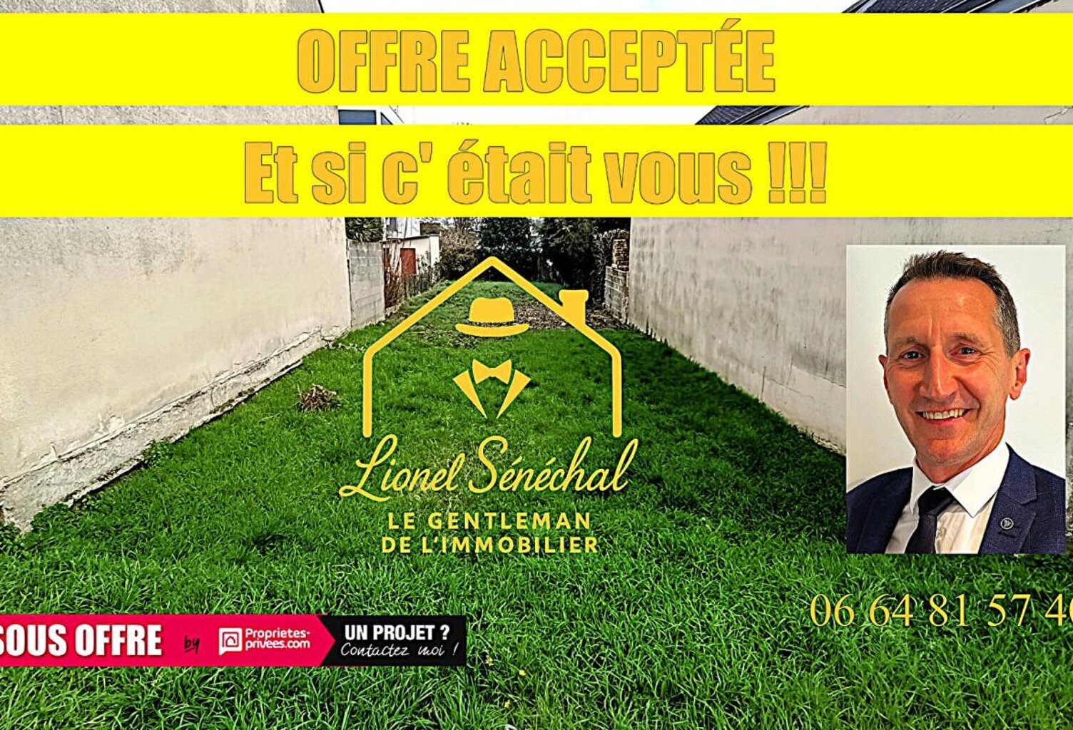 Terrain à bâtir de 264 m2  à LE MANS quartier PONTLIEUE — photo 1