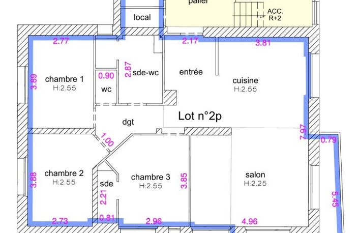 Appartement  4 pièce(s) 93.8 m2 neuf — photo 4