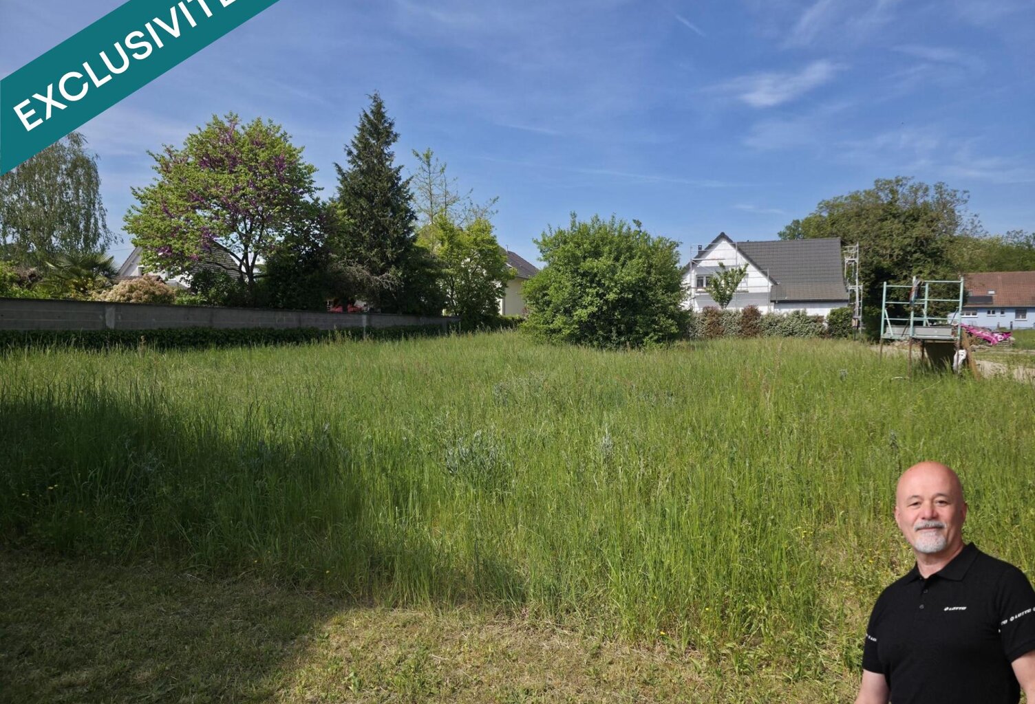 Terrain à bâtir  946 m²  Hilsenheim — photo 1