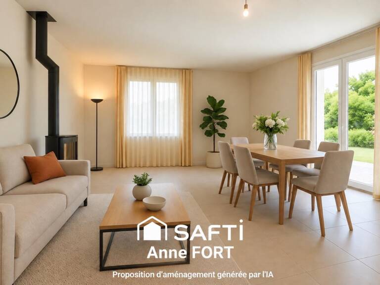 Maison de 137 m² de plain-pied, proches des commodités avec jardin — photo 1