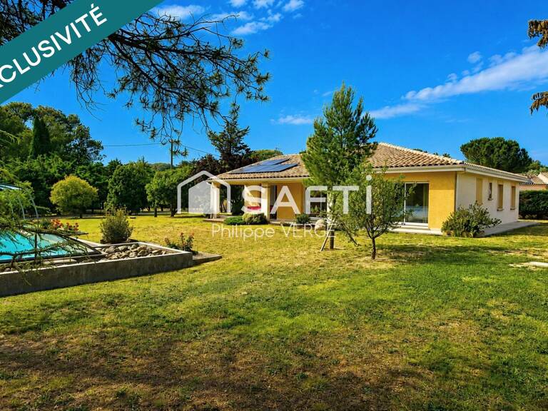 Villa plain-pied,155m² habitables, jardin, garage, piscine — photo 1