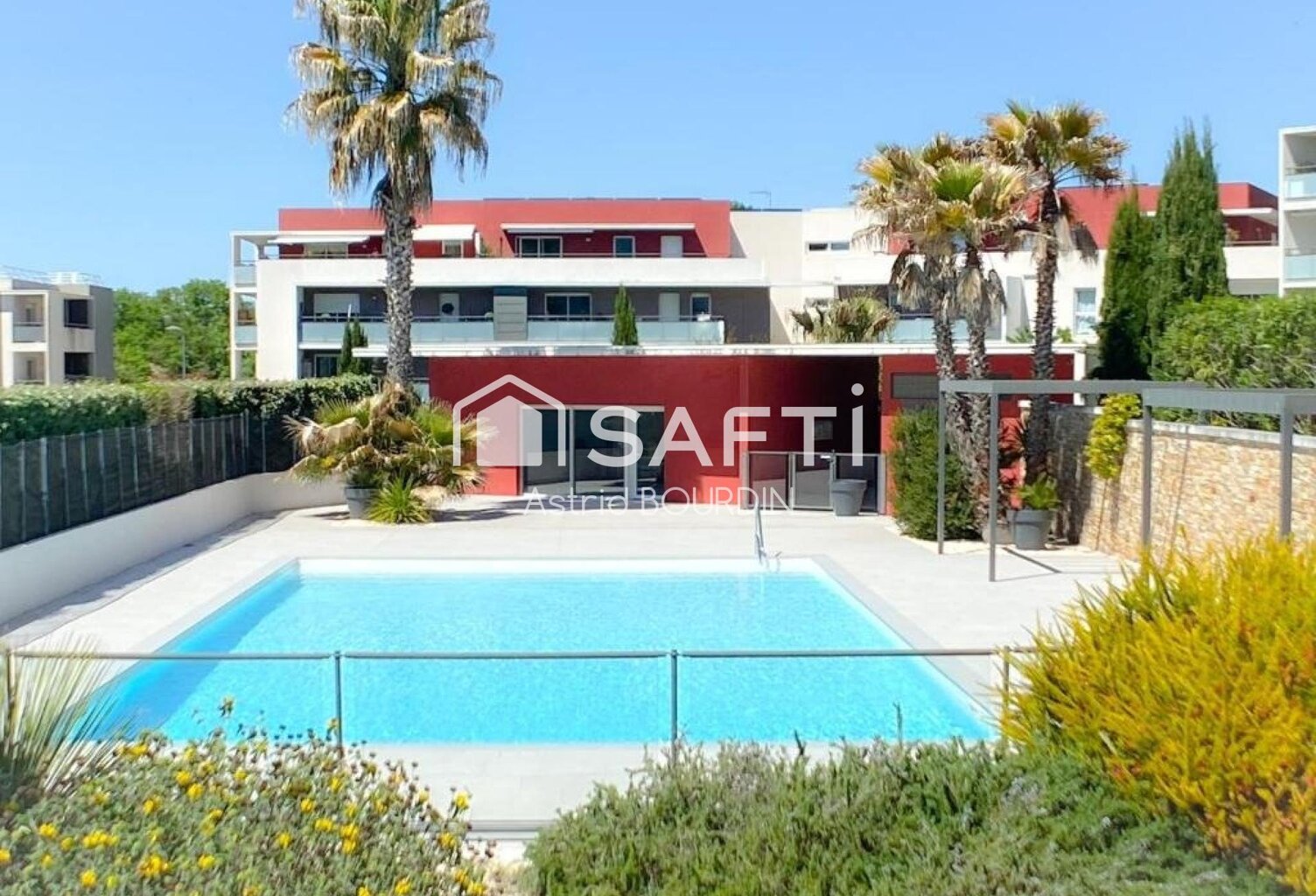 Charmant F2 de 43 m² avec balcon, piscine et place de parking  Montferrier-sur-Lez — photo 1