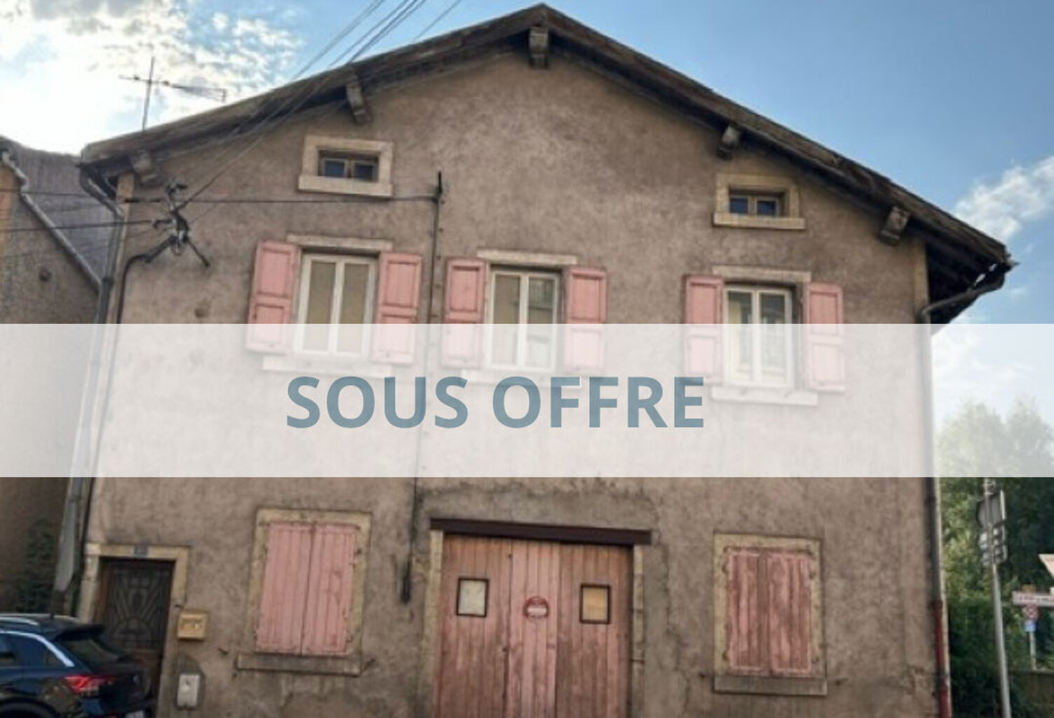 Ensemble immobilier dépôt + appartement + combles CHADRAC — photo 1
