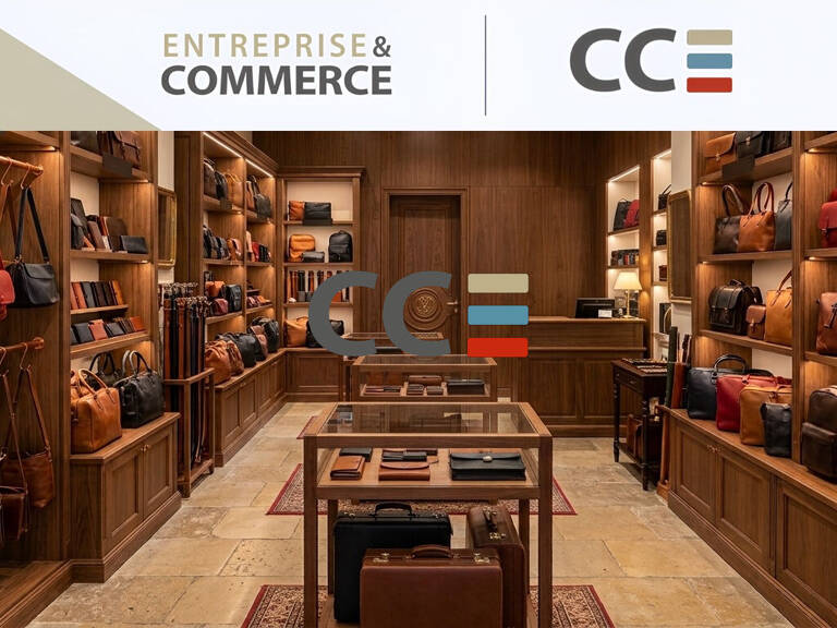 FONDS DE COMMERCE - MAROQUINERIE - CANNES LA BOCCA — photo 1
