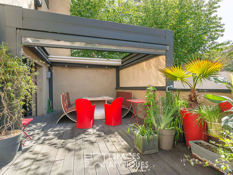 Duplex avec terrasse dans une ancienne imprimerie — photo 1