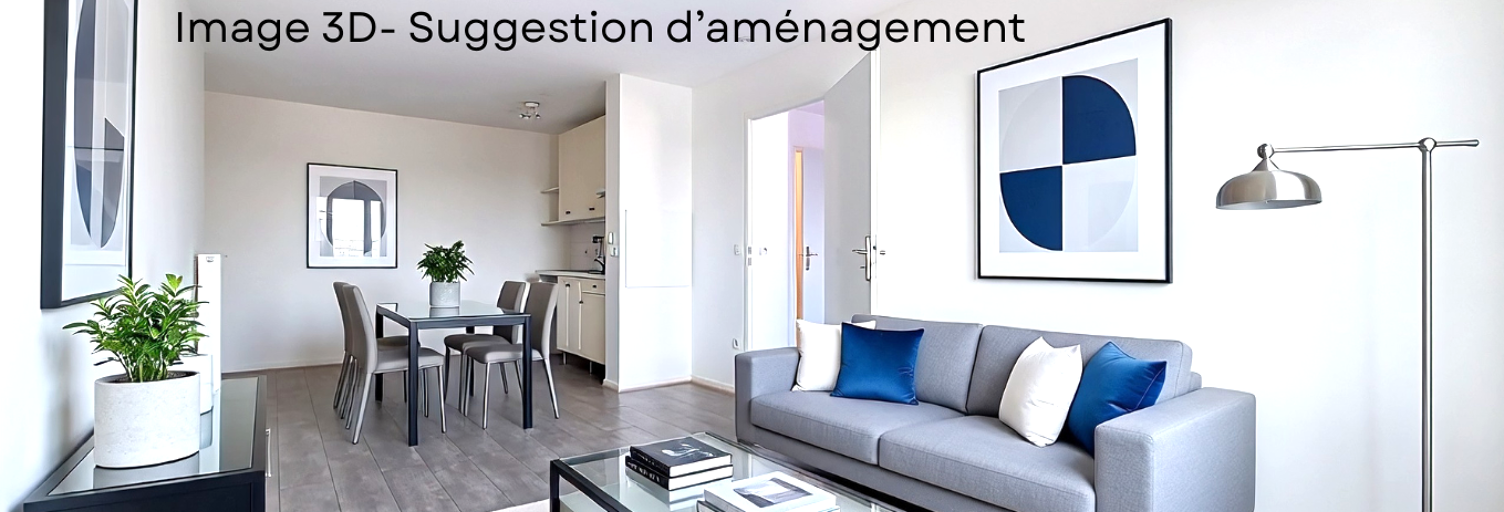 Appartement 2 Pièces 43 m² à vendre à Rosny-sous-Bois (93110)