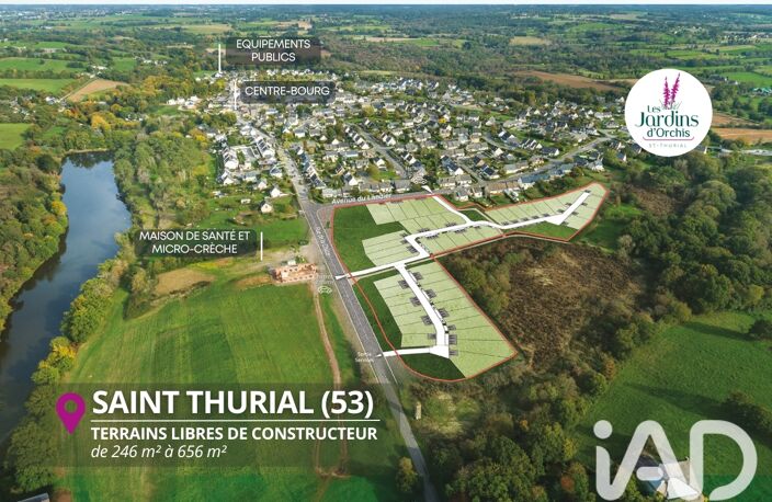 Vente Terrain à bâtir 372 m&sup2; — photo 2
