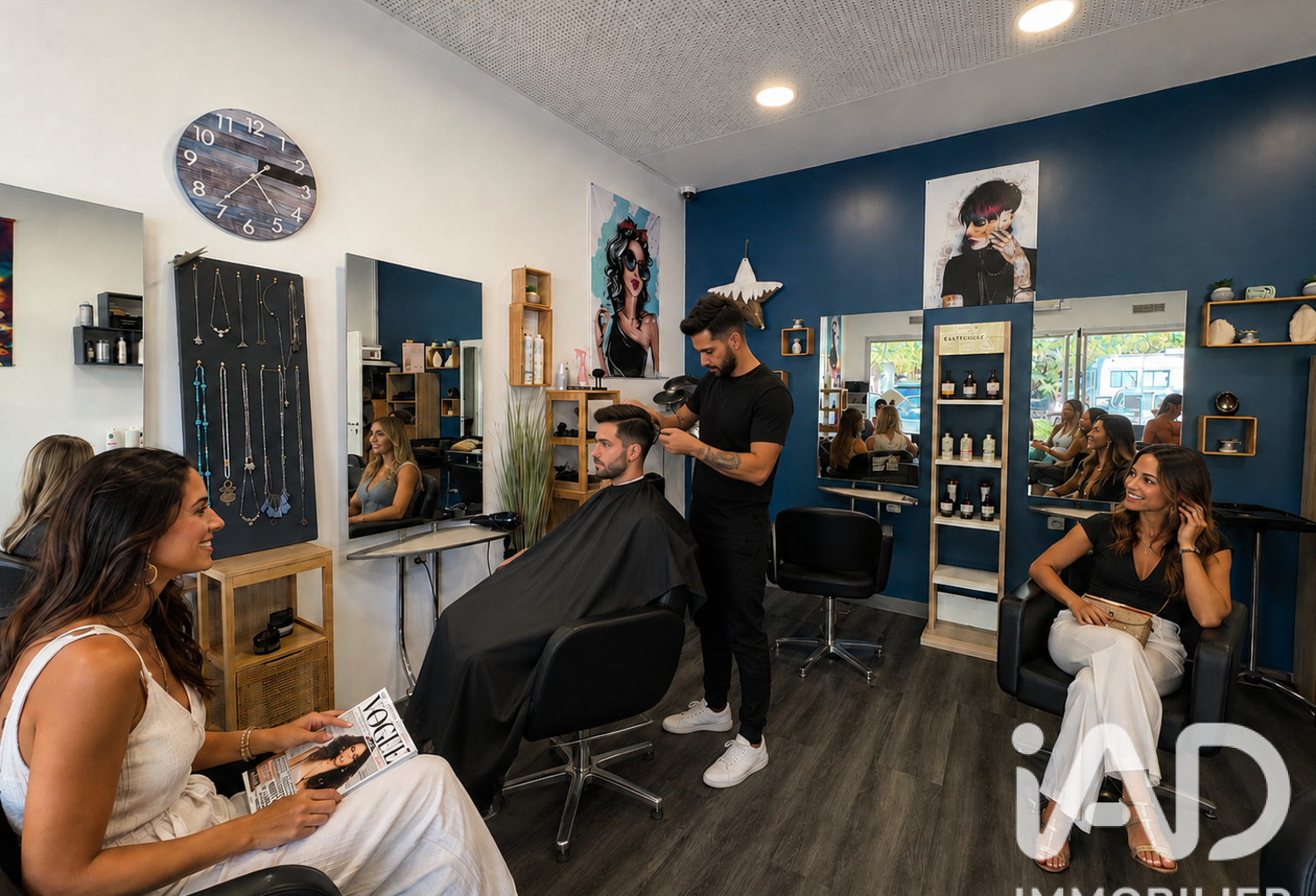 Vente Esthétique, Coiffure 30 m&sup2; — photo 1