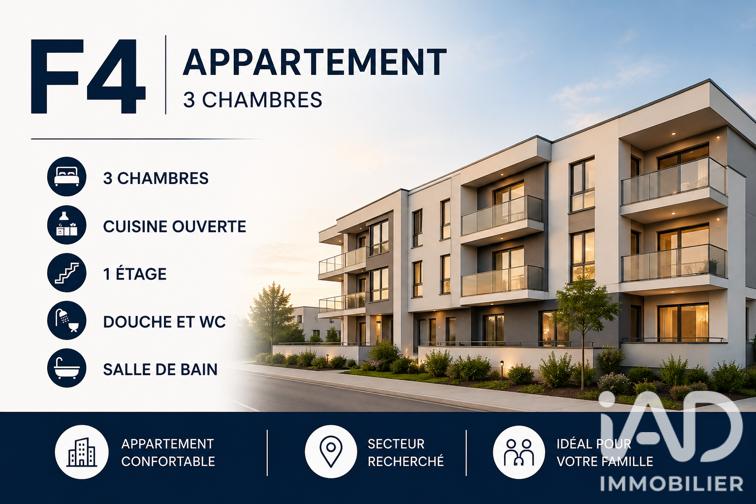 Agence immobilière de I@D FRANCE