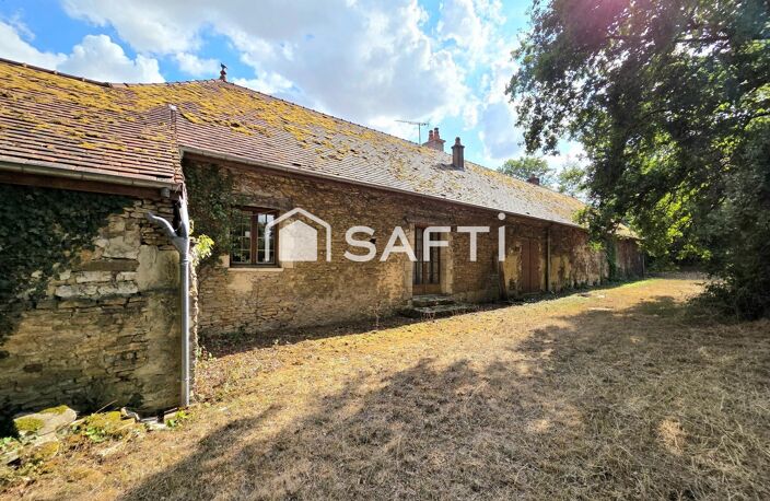 Maison en pierre de plein pied isolée des voisins avec pâtures et forêt — photo 4