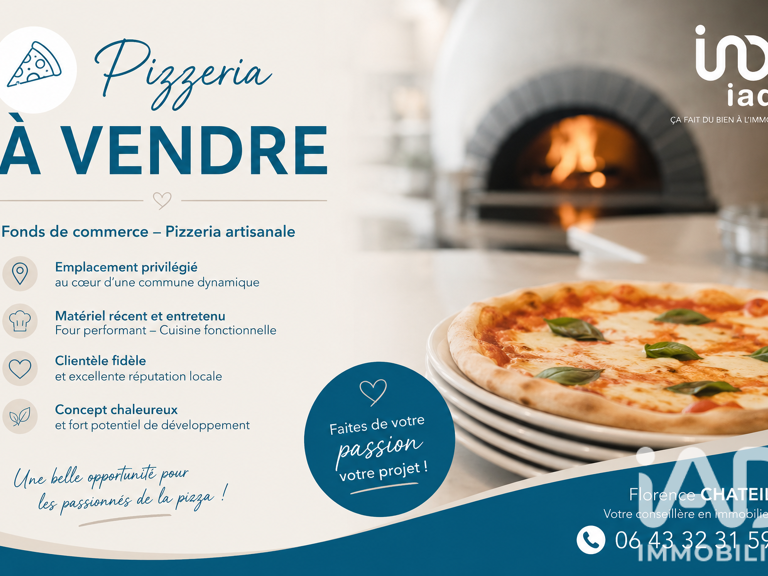 Vente Crêperie, Pizzeria 70 m&sup2; — photo 1