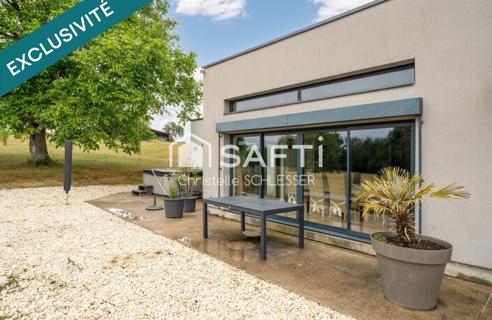 Coup de cœur assuré pour les amoureux de nature et de sérénité à Migneville avec cette maison d'architecte — photo 3