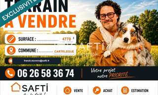 Terrain  4770 m² à vendre à Cartelègue (33390)