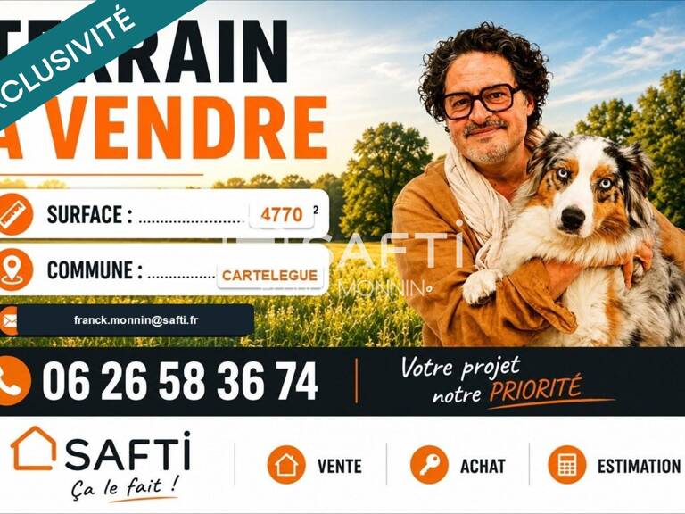 Un grand terrain pour un beau projet — photo 1
