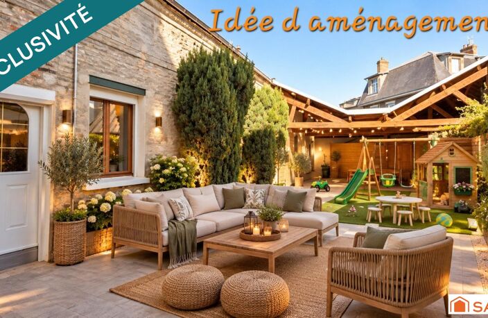 MAISON T6 de 143m² en CENTRE VILLE avec commodités de plain-pied, grande terrasse et accès véhicule — photo 2