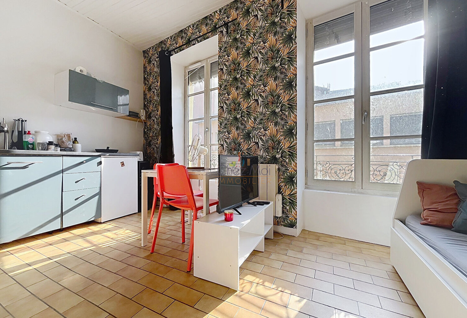 Studio Place Guichard - LYON 3 / Idéal investisseur - 24.89 m² - rénové — photo 1