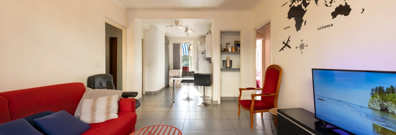 Appartement 3 Pièces 57 m² à vendre à Nice (06000)