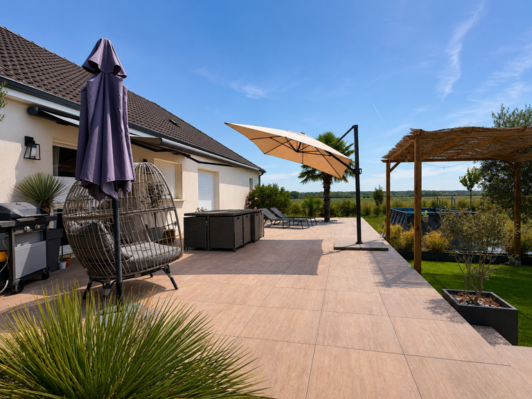 Maison contemporaine de plain-pied   112 m2 habitables   4 c — photo 1