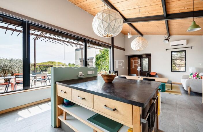 Maison contemporaine avec piscine et vue sur le Luberon à Saint- — photo 4