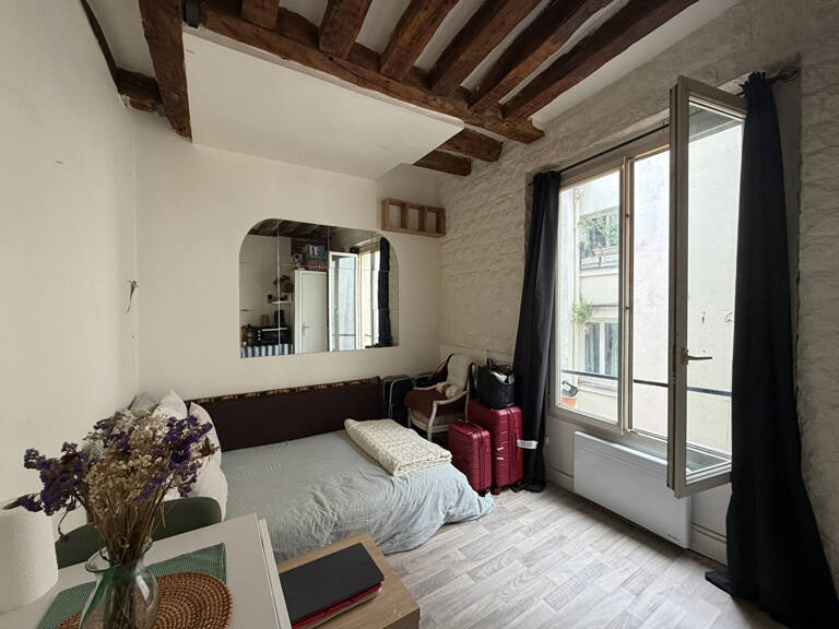 PARIS 2E - STUDIO 17,07 M² - VENDU LOUÉ — photo 1