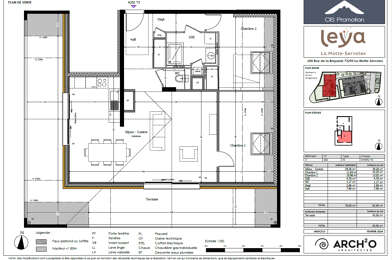 Appartement 3 pièces 417000 €