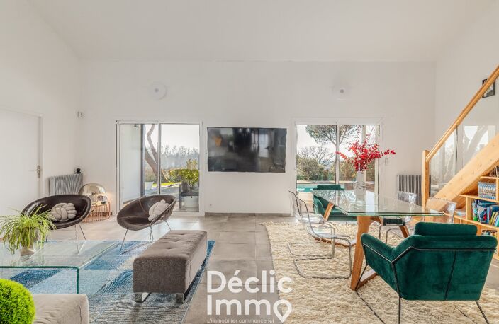 À vendre maison contemporaine 5 chambres, piscine et un T2 indépendant à Bouliac  — photo 5