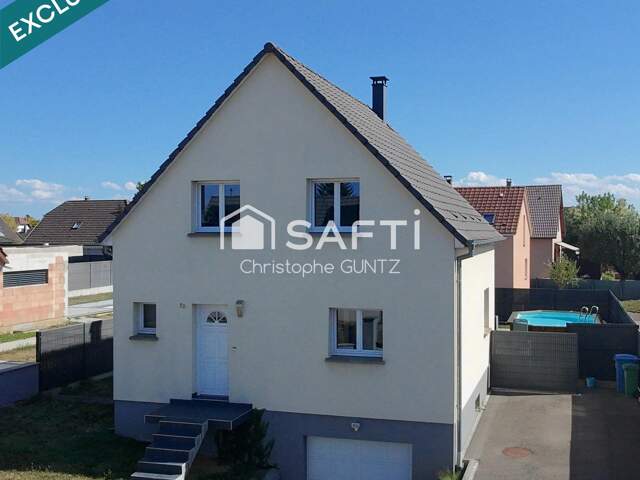 Maison moderne de 87 m² avec jardin  Kingersheim — photo du bien