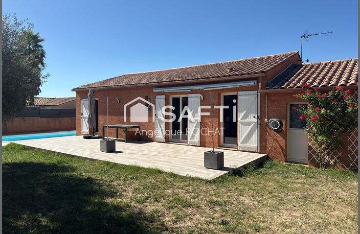 SOUS OFFRE D ACHAT Nouveauté Magnifique Villa de plain pied 3 chambres avec Piscine sur Magalas — photo 2