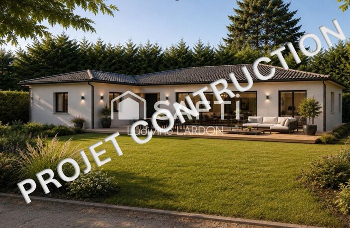 TERRAIN À BÂTIR  270 m²  UNIEUX, SECTEUR LA CROIX DE MARLET — photo 4