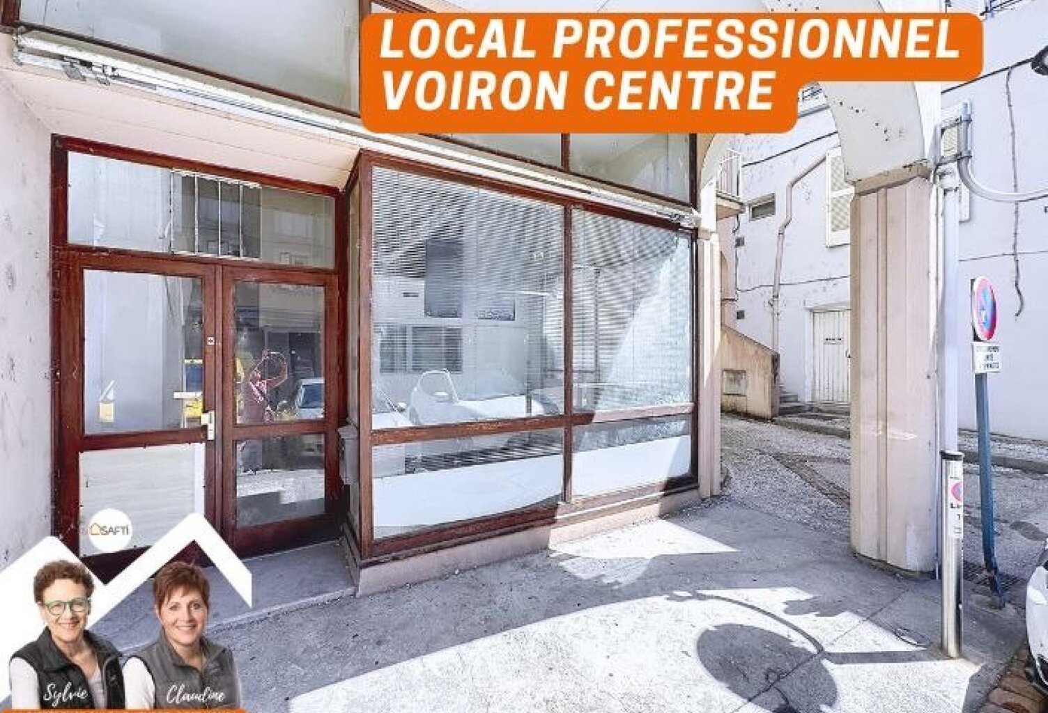 A l'entrée de Voiron, murs à vendre, local professionnel bureaux/commerce 88 m² — photo 1