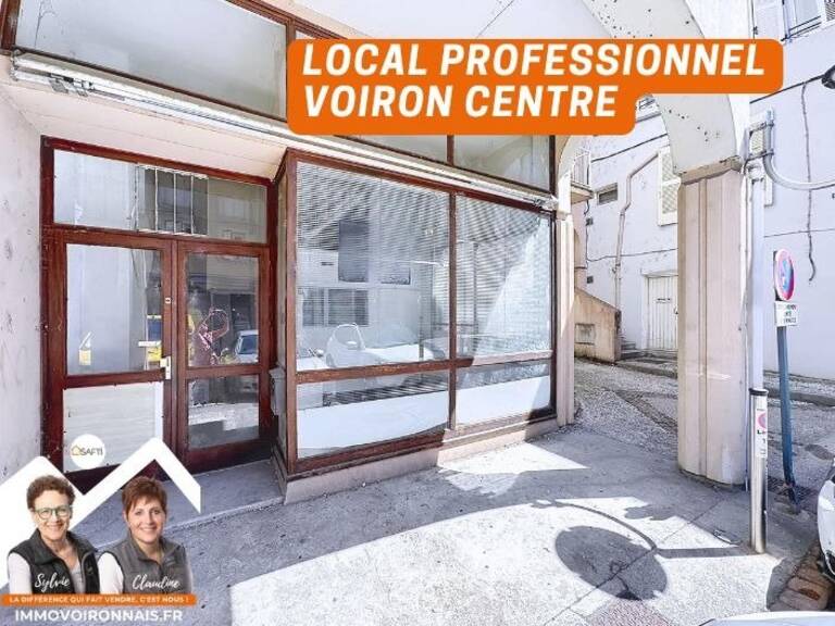 A l'entrée de Voiron, murs à vendre, local professionnel bureaux/commerce 88 m² — photo 1