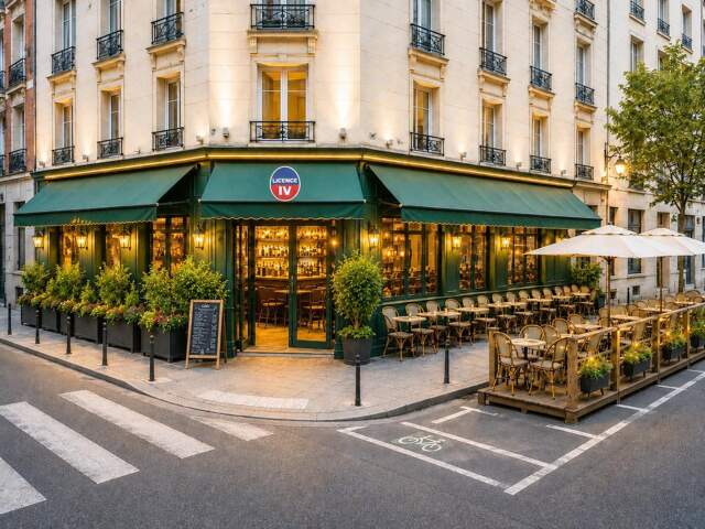 Brasserie d'angle Licence IV - Terrasses — photo du bien